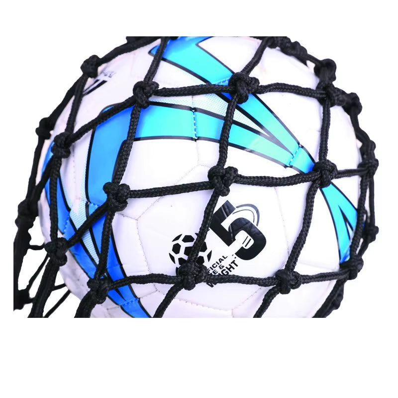 High-Quality Portable Nylon Mesh Sports Equipment Carry Bag for Basketball, Volleyball, Football, and Soccer