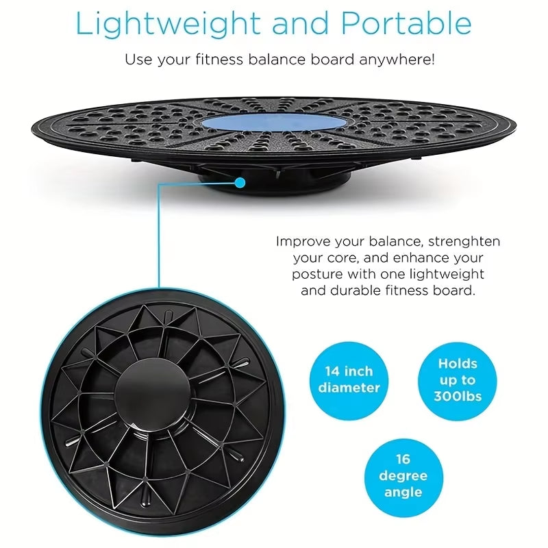 Yoga Balance Board for Sensory Rehabilitation and Fitness Enhancement