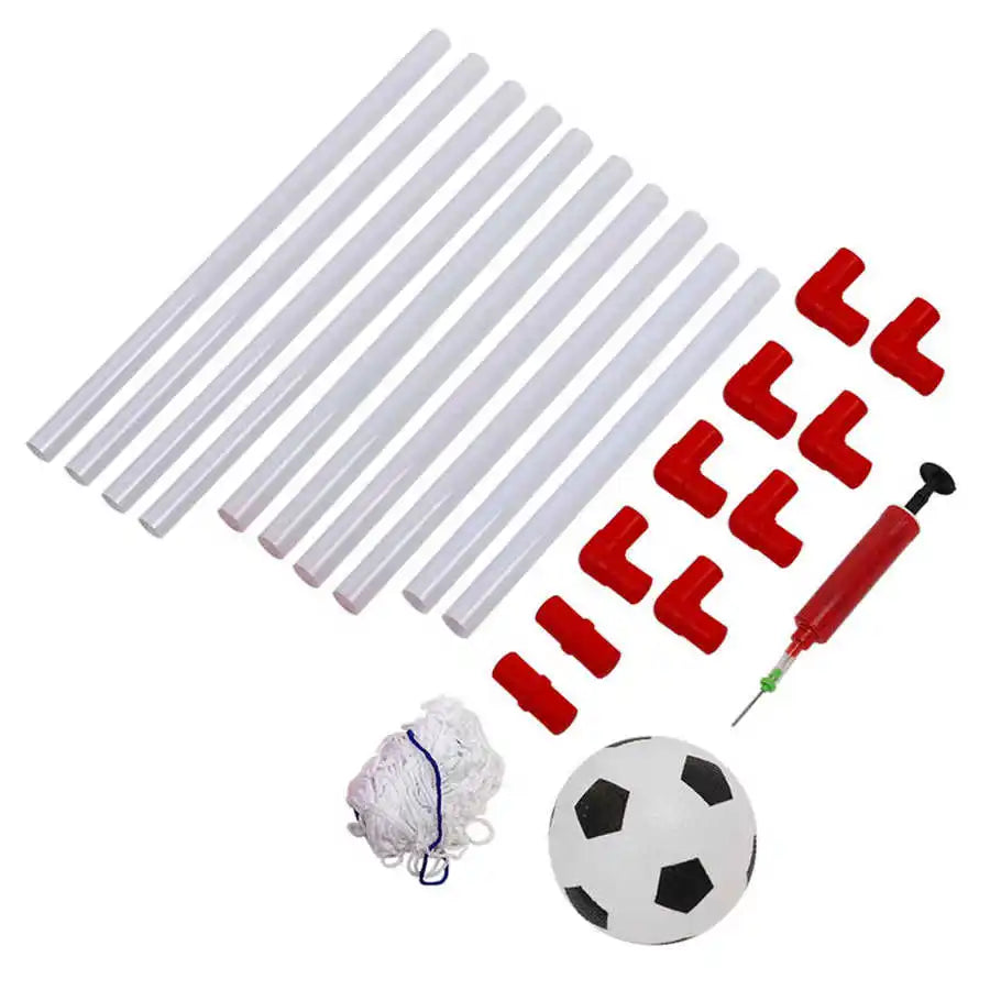 Indoor/Outdoor Mini Soccer Goal Post Set for Children (106/120Cm) with Ball Pump - Official Size Football Sports Toy