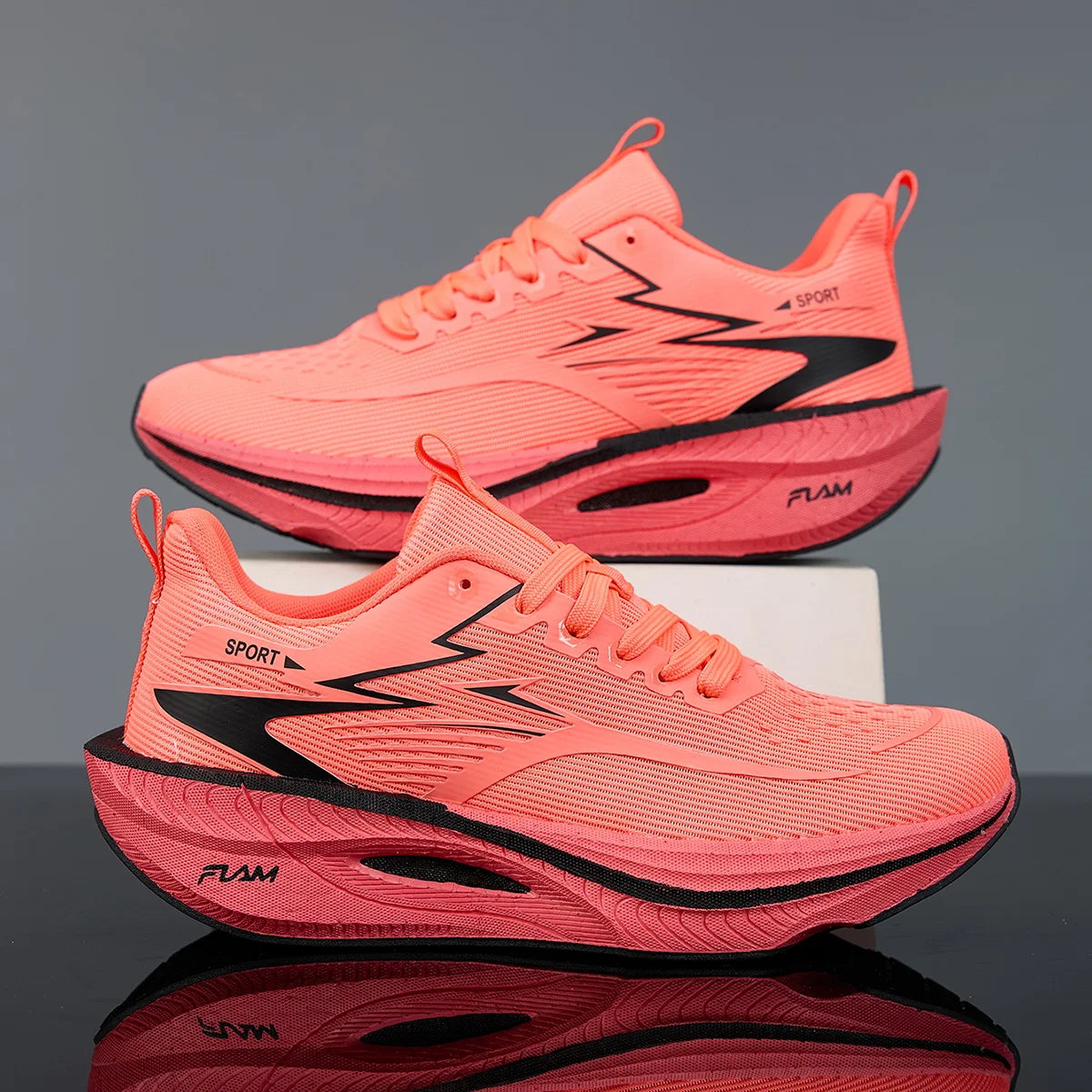 Men's Lightweight Breathable Running Sneakers - Perfect for Casual Wear and Outdoor Activities