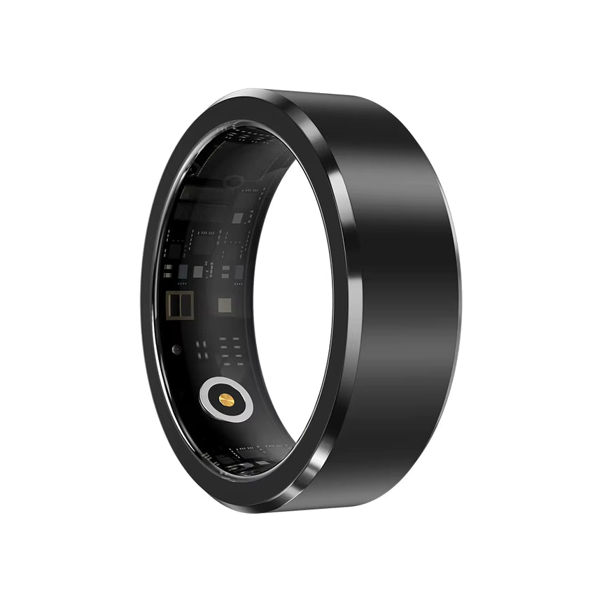 Smart Waterproof Health Monitoring Ring with Blood Oxygen, Heart Rate, and Sleep Tracking for Men and Women