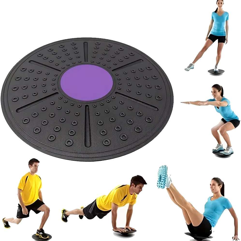 Yoga Balance Board for Sensory Rehabilitation and Fitness Enhancement