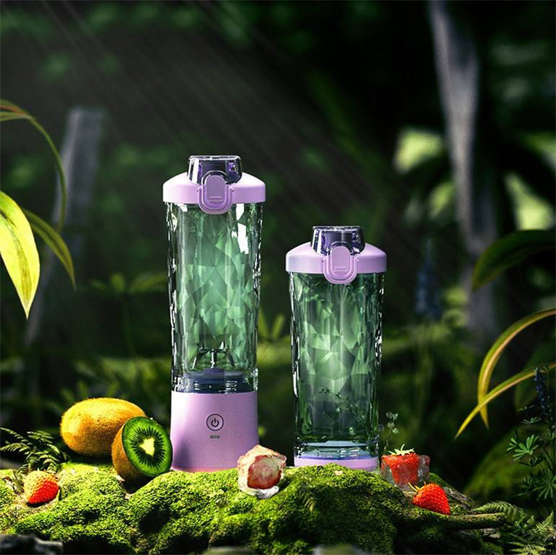 Portable Personal Blender for Shakes and Smoothies with 6-Blade Design