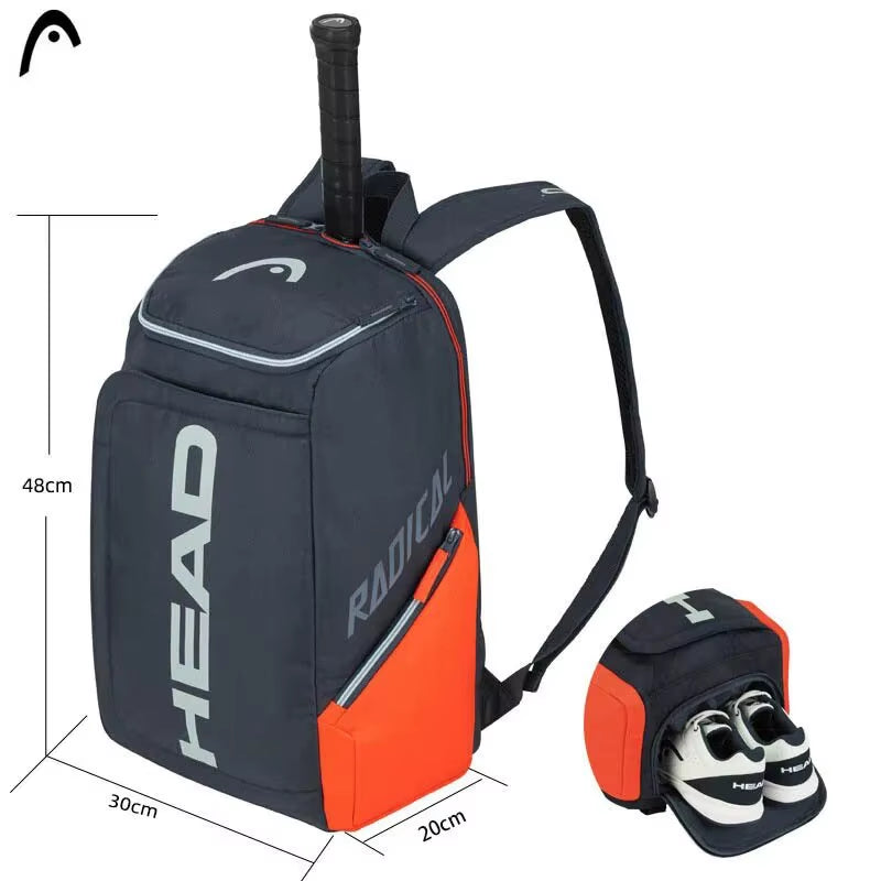 Radical Tennis Backpack for Men and Women - 2-Pack Racket Sports Bag