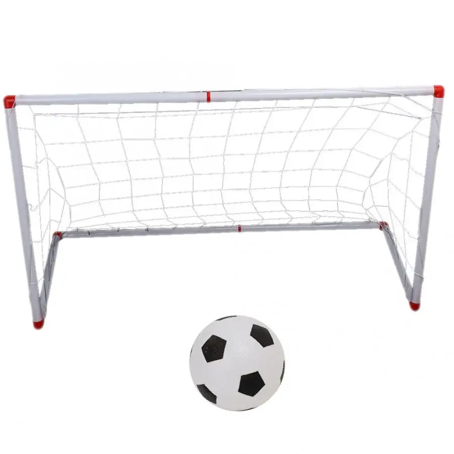 Indoor/Outdoor Mini Soccer Goal Post Set for Children (106/120Cm) with Ball Pump - Official Size Football Sports Toy