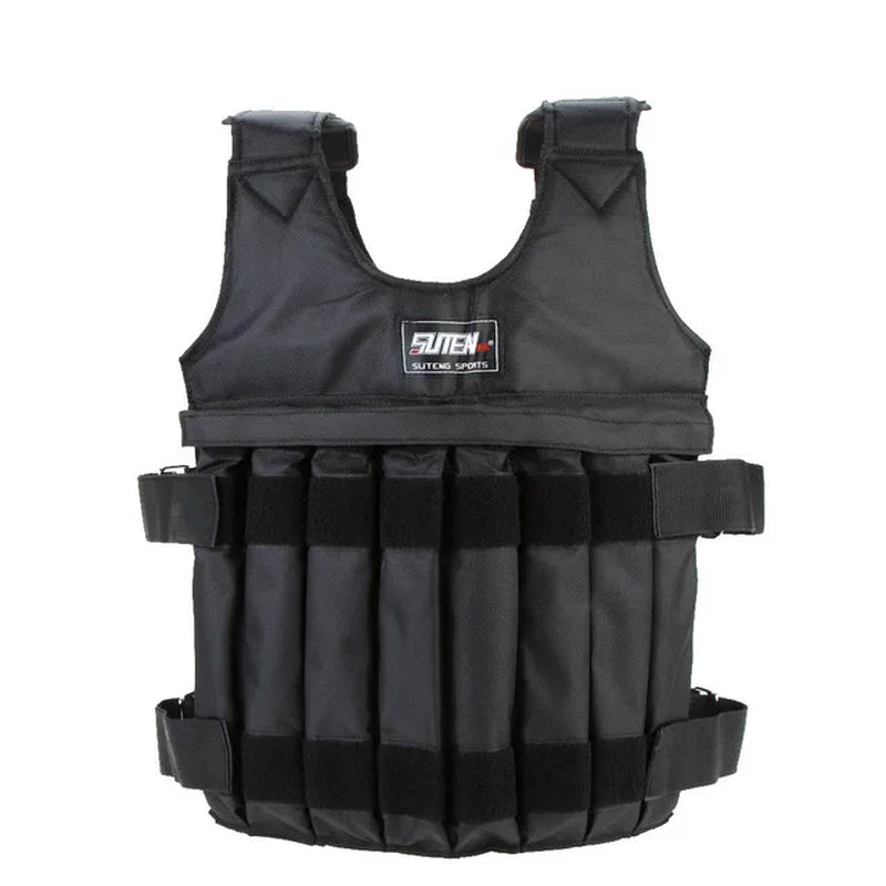 Suteng Adjustable Weighted Vest for Boxing and Fitness Training, Capacity 20kg to 50kg