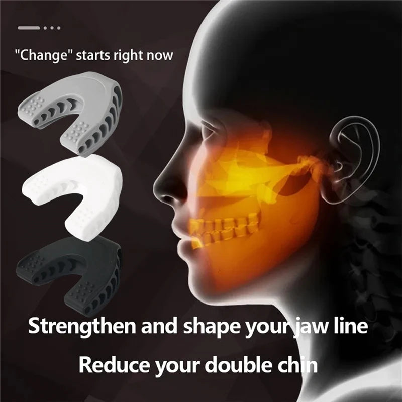 U-Shaped Jaw Exerciser for Facial Toning and Muscle Enhancement