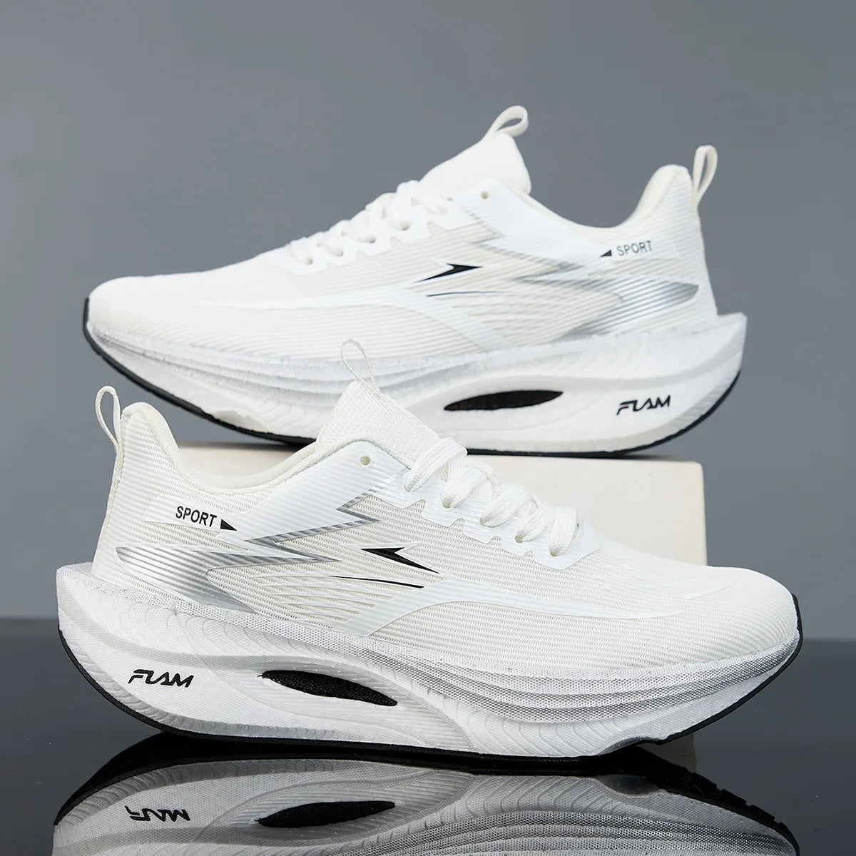 Men's Lightweight Breathable Running Sneakers - Perfect for Casual Wear and Outdoor Activities